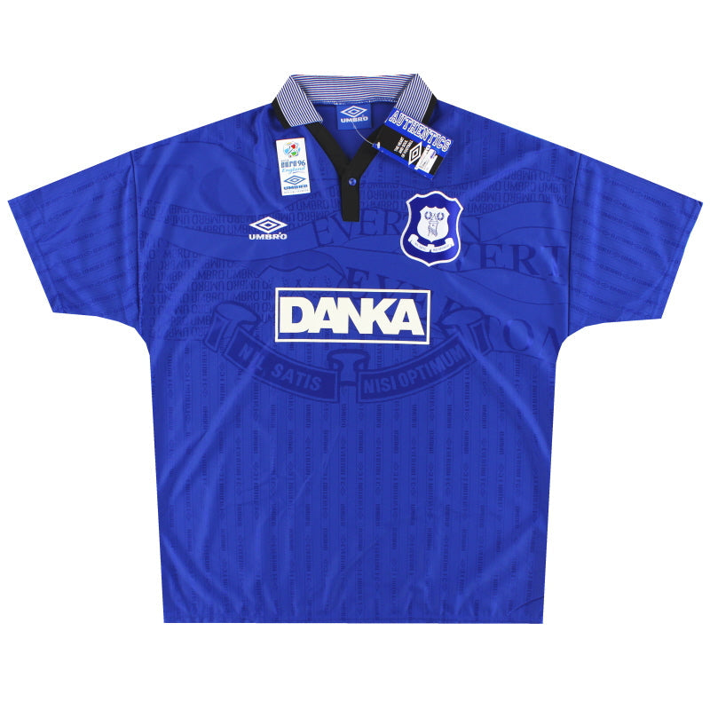 Camiseta Umbro del Everton de local 1995-97 *con etiquetas* XL