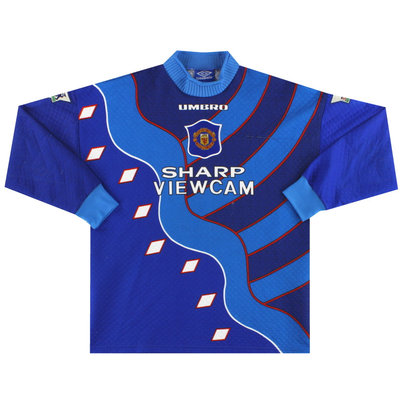 1995-97 Manchester United Camiseta de Portero Umbro M