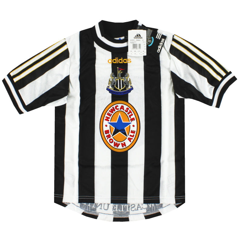 Camiseta de local Newcastle adidas 1997-98 *con etiquetas* Talla M juvenil