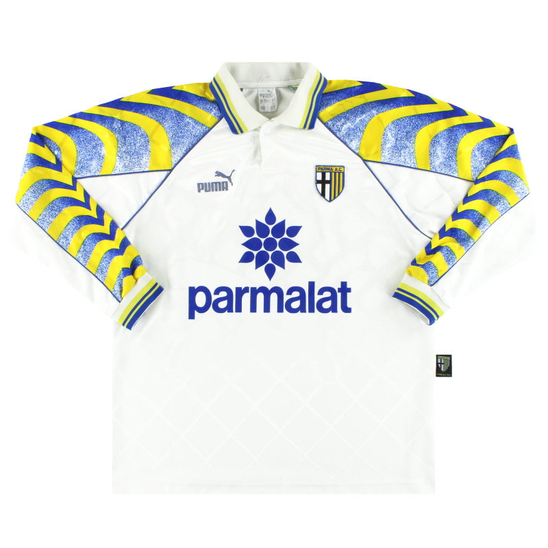 Camiseta de local Puma del Parma 1995-97 Manga Larga XXL