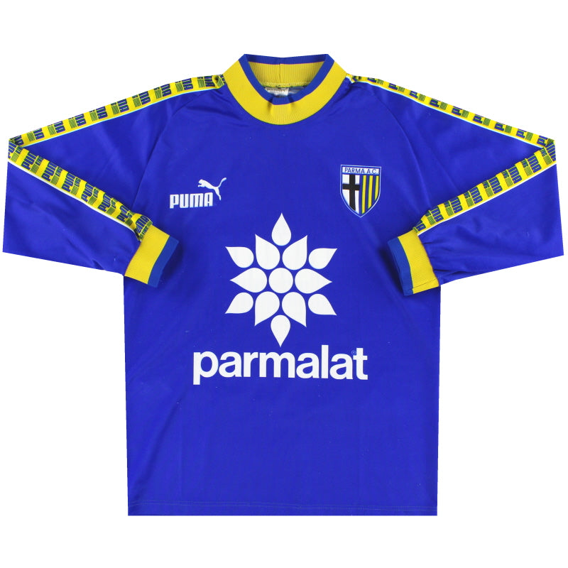 Camiseta de entrenamiento de manga larga Puma del Parma de 1995-97 (versión jugador)