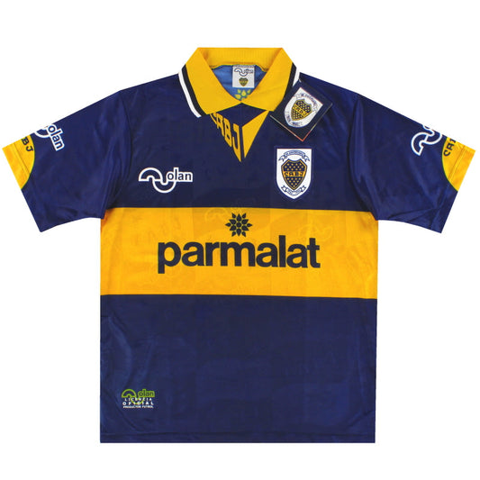 1995 Boca Juniors '90th Anniversary' Home Shirt *w/tags* S