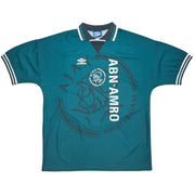 Camiseta de visitante 1995/96 Ajax Kluivert #9 (XL) Umbro
