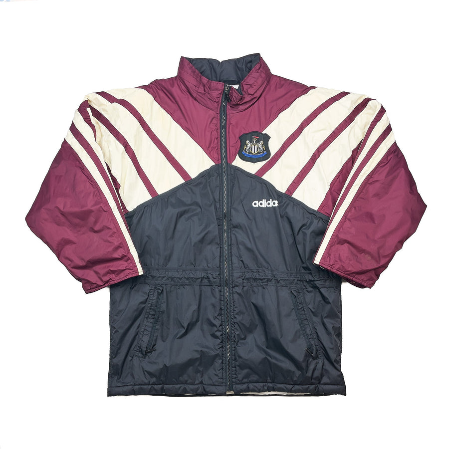 Chaqueta de banca del Newcastle United 1995/96 (M) Adidas