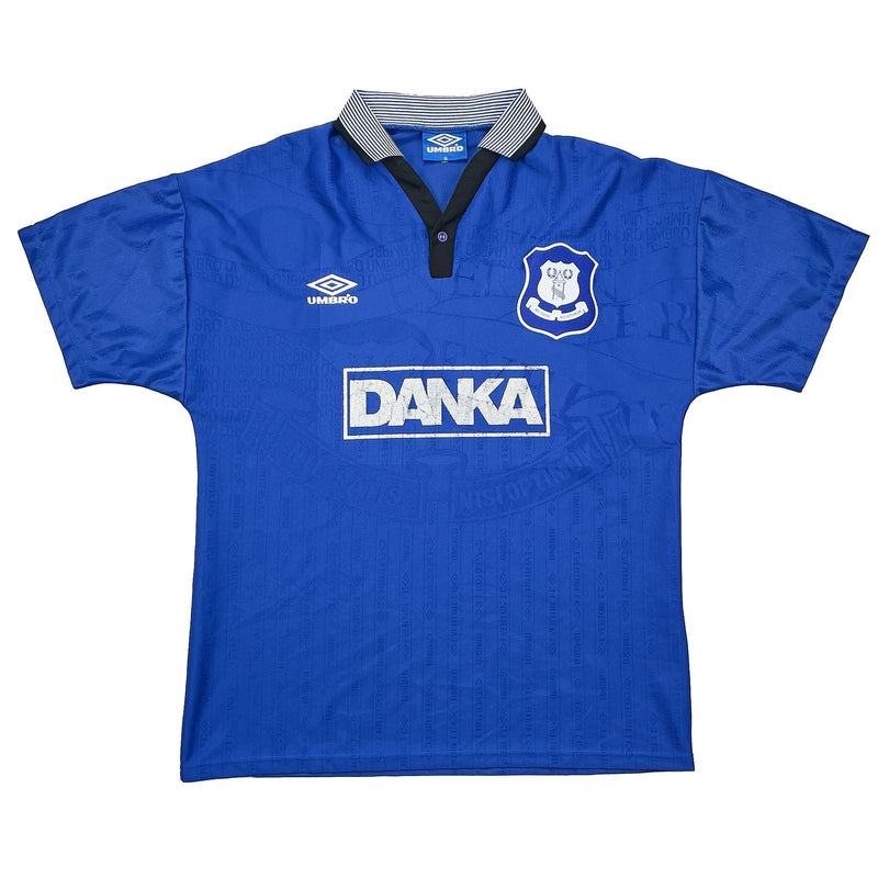 1995/97 Everton Home Shirt (M) Umbro