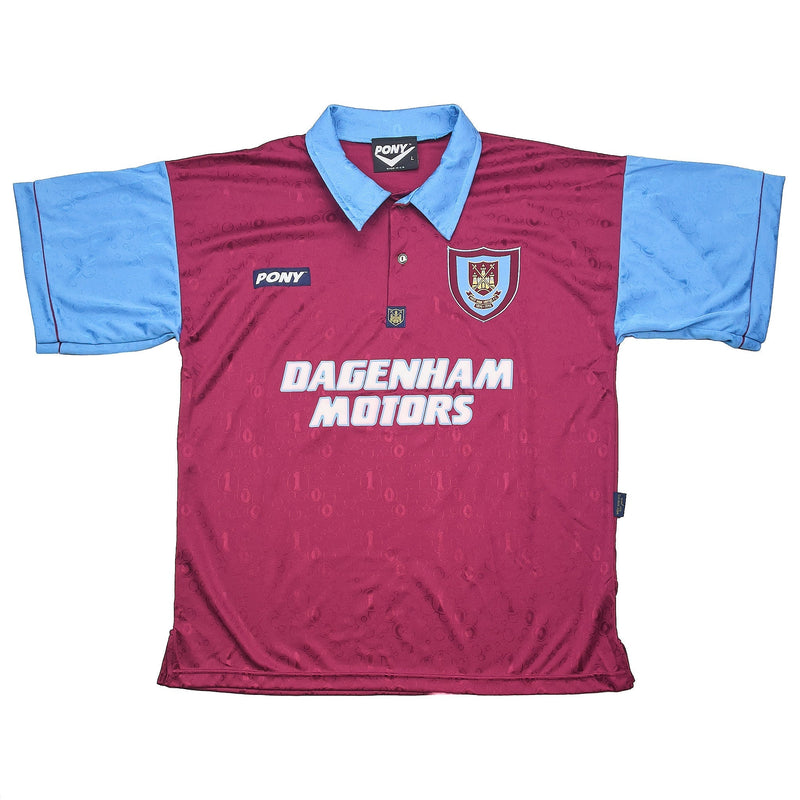1995/97 West Ham *Mint* Home Shirt (L) Pony