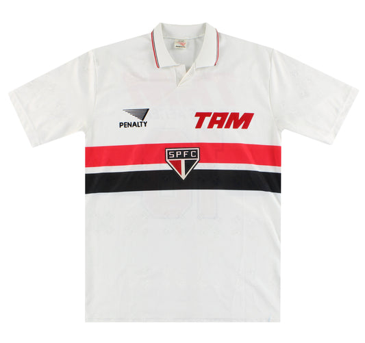 1995 Sao Paulo Penalty Home Shirt #10 L
