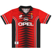 Camiseta de entrenamiento Lotto AC Milan 1996-97 Talla S