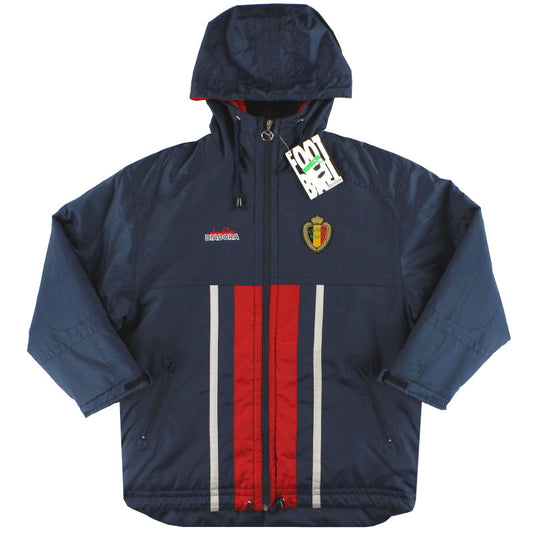 1996-97 Belgium Diadora Bench Coat *w/tags* XL