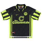 Camiseta visitante Nike del Borussia Dortmund 1996-97, talla XL