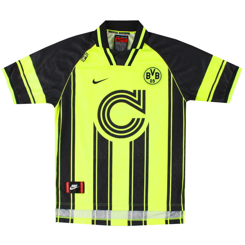 Camiseta Local Nike CL Borussia Dortmund 1996-97 *Impecable* S