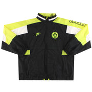 1996-97 Borussia Dortmund Nike Chaqueta Impermeable con Capucha Talla S