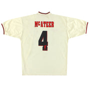 1996-97 Liverpool Reebok Camiseta Visitante McAteer #4 M