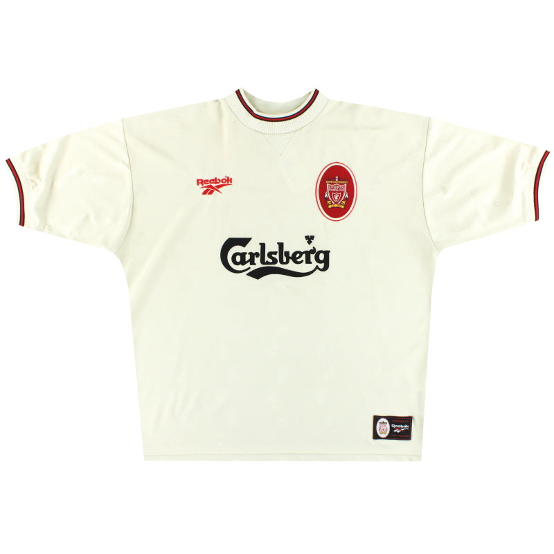 Camiseta del Liverpool Reebok visitante 1996-97 XXL