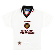 1996-97 Manchester United Umbro Camiseta Visitante Talla L Niño