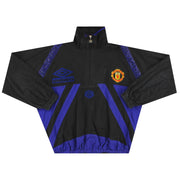 Chaqueta de chándal Umbro de media cremallera del Manchester United 1996-97 M