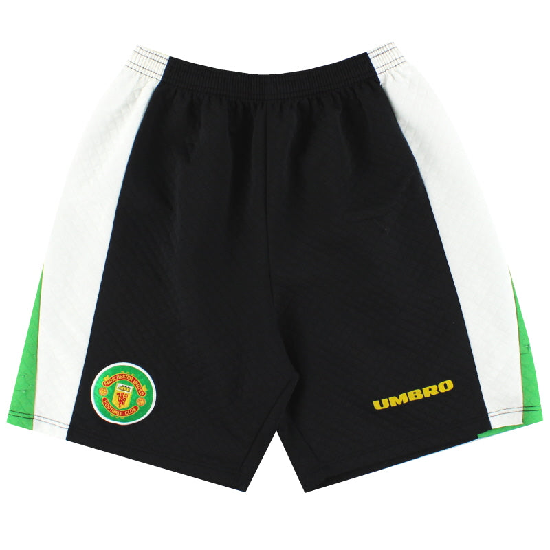 1996-97 Manchester United Umbro Pantalones Cortos de Portero L