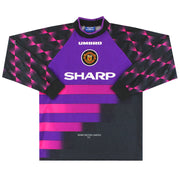 Camiseta de portero Umbro del Manchester United 1996-97 Talla M