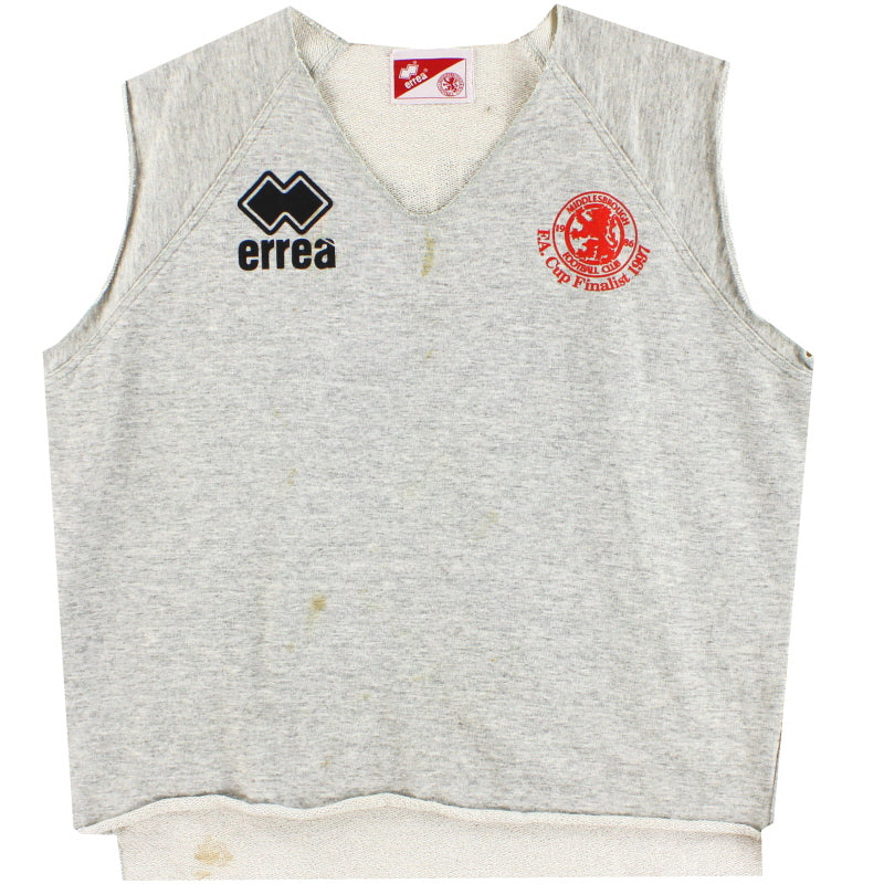 1996-97 Middlesbrough Errea FA Cup Finalist Chaleco XXL