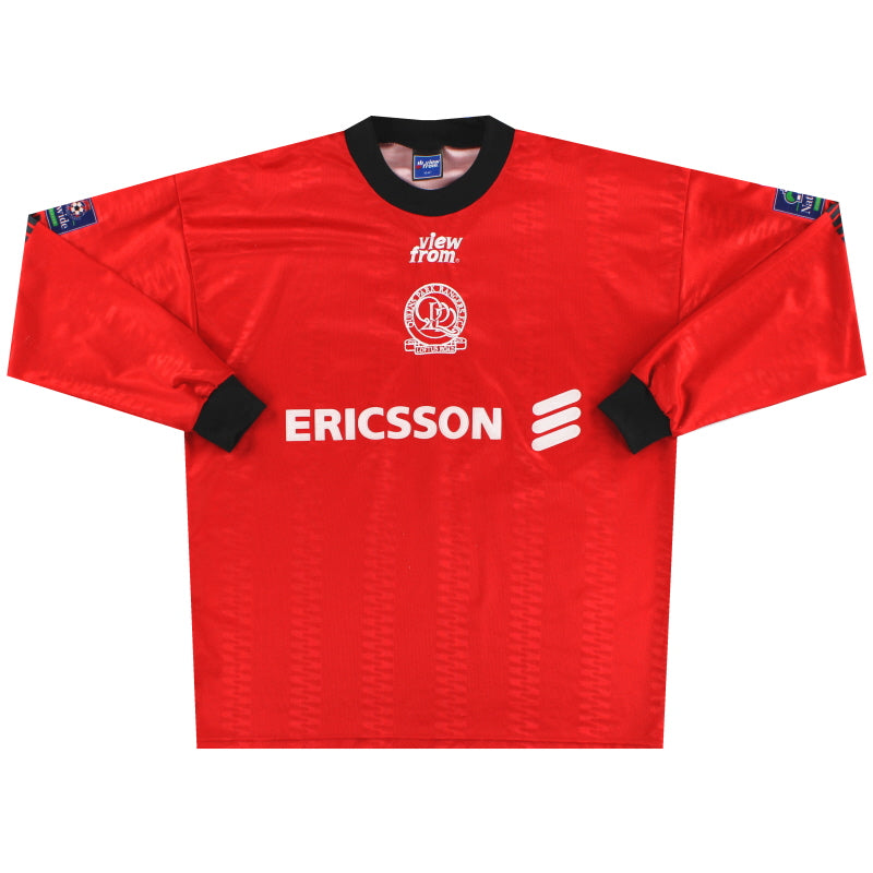 1996-97 Camiseta de Visitante QPR para Jugador #5 Manga Larga Talla L