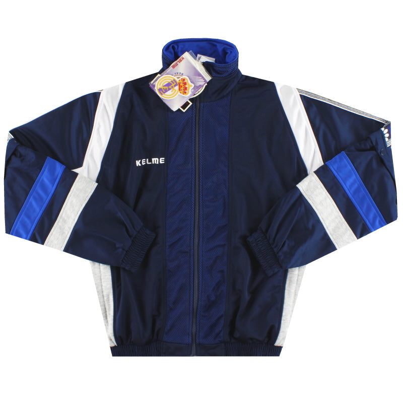 Chaqueta de chándal Kelme del Real Madrid 1996-97 *con etiquetas* Talla S