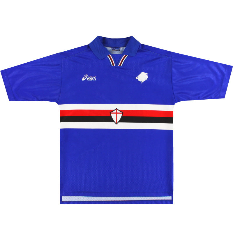 Camiseta Asics de Local Sampdoria 1996-97 Talla XL