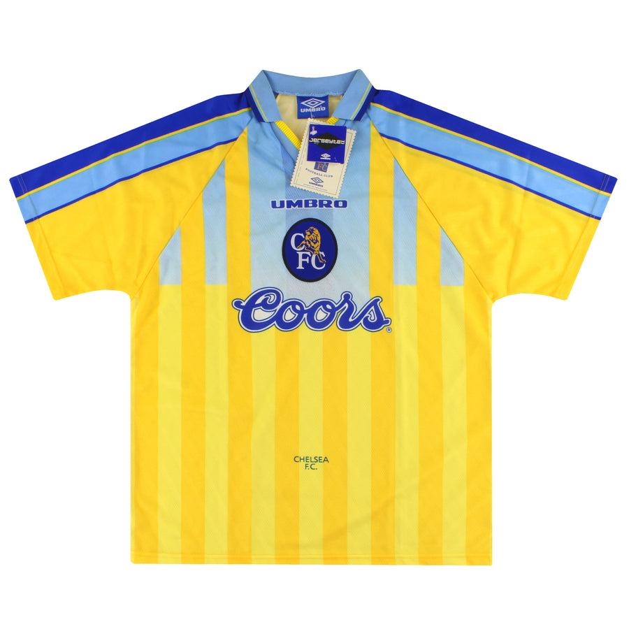 Camiseta de visitante Umbro del Chelsea 1996-97 *con etiquetas* XL
