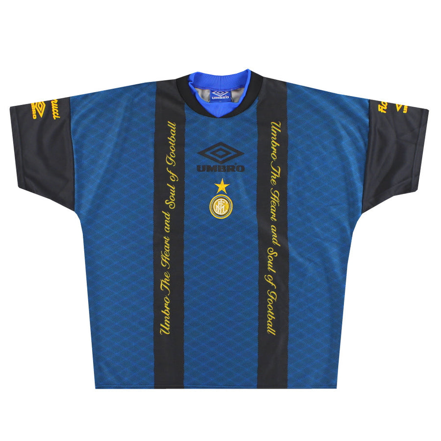 1996-97 Inter de Milán Umbro Camiseta de Entrenamiento XL
