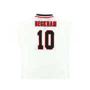 1996-97 Manchester United Umbro Away Shirt Beckham #10 L - Classic Football Kit