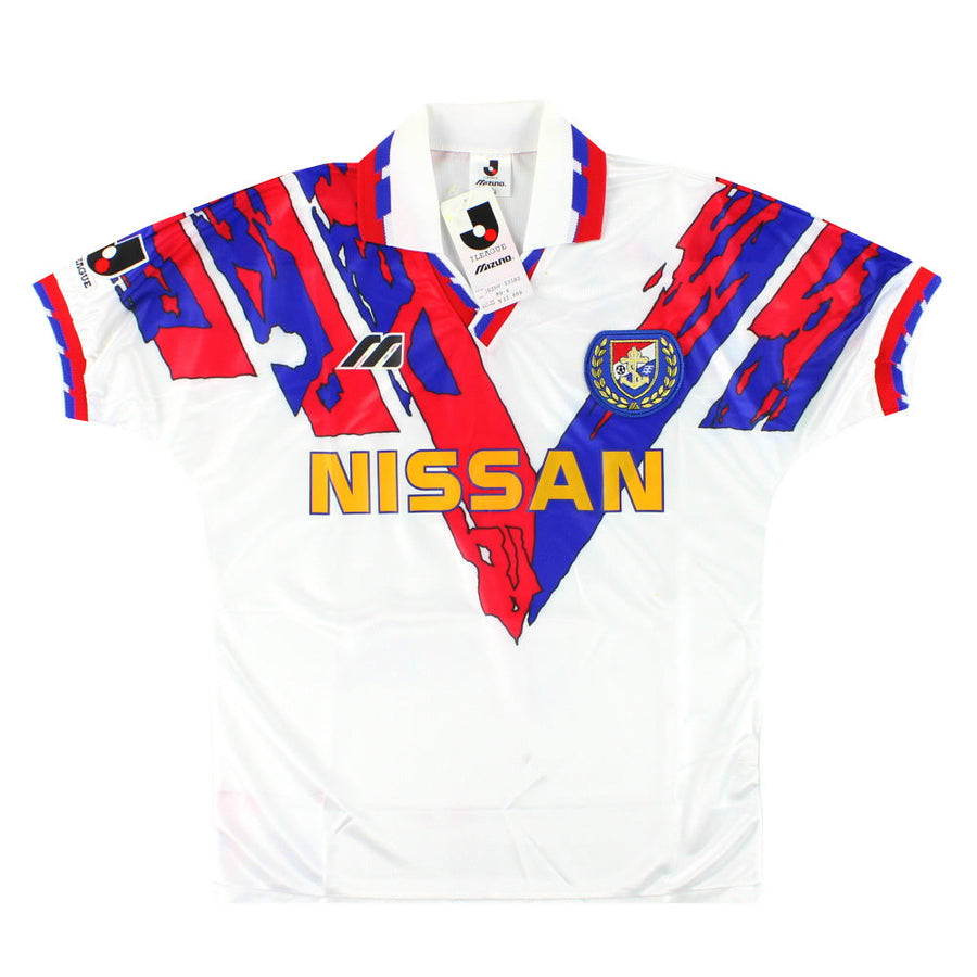 1996-97 Yokohama F. Marinos Mizuno Camiseta Visitante *con etiquetas* M