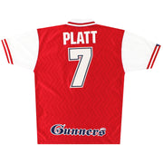 Camiseta de local Nike del Arsenal 1996-98 Platt #7 L
