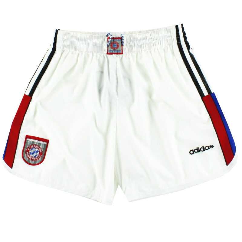 1996-98 Bayern Munich adidas Pantalón corto visitante M