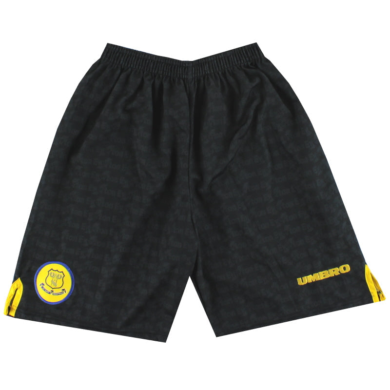 1996-98 Everton Umbro Away Shorts *Como Nuevos* S
