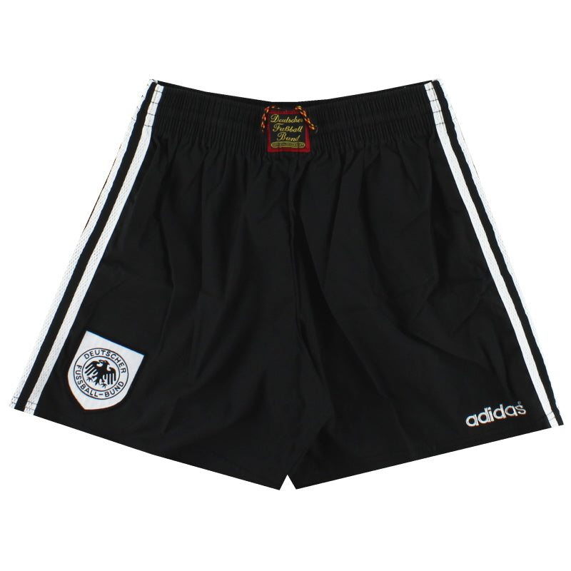 Pantalón corto de la 1ª equipación adidas de Alemania 1996-98 *Impecable* Talla S