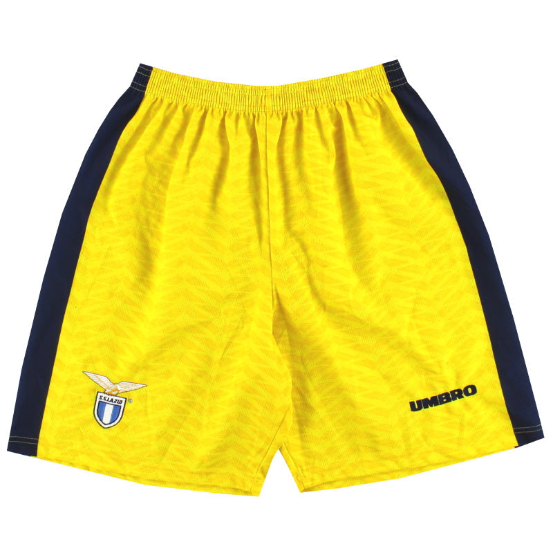 1996-98 Lazio Umbro Pantalón Corto Alternativo L