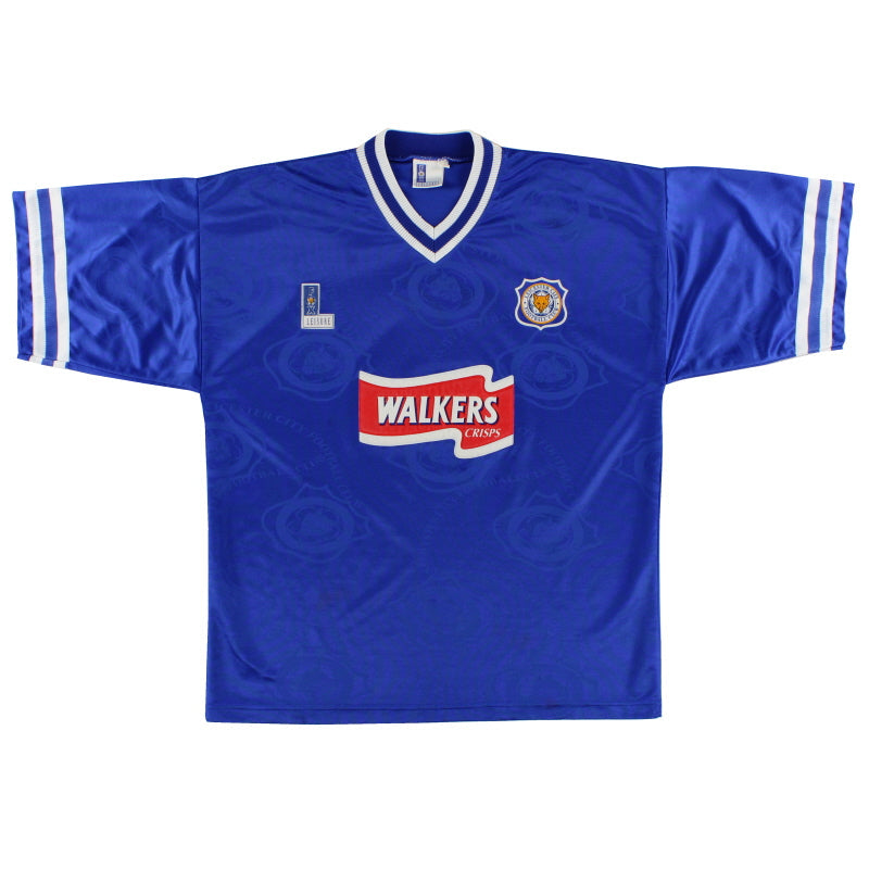 Camiseta de local Fox Leisure del Leicester 1996-98 Talla S