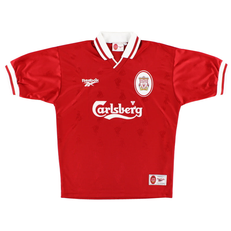 Camiseta Local Liverpool Reebok 1996-98 *Impecable* M