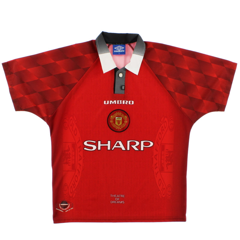 Camiseta de local Umbro del Manchester United 1996-98 XL