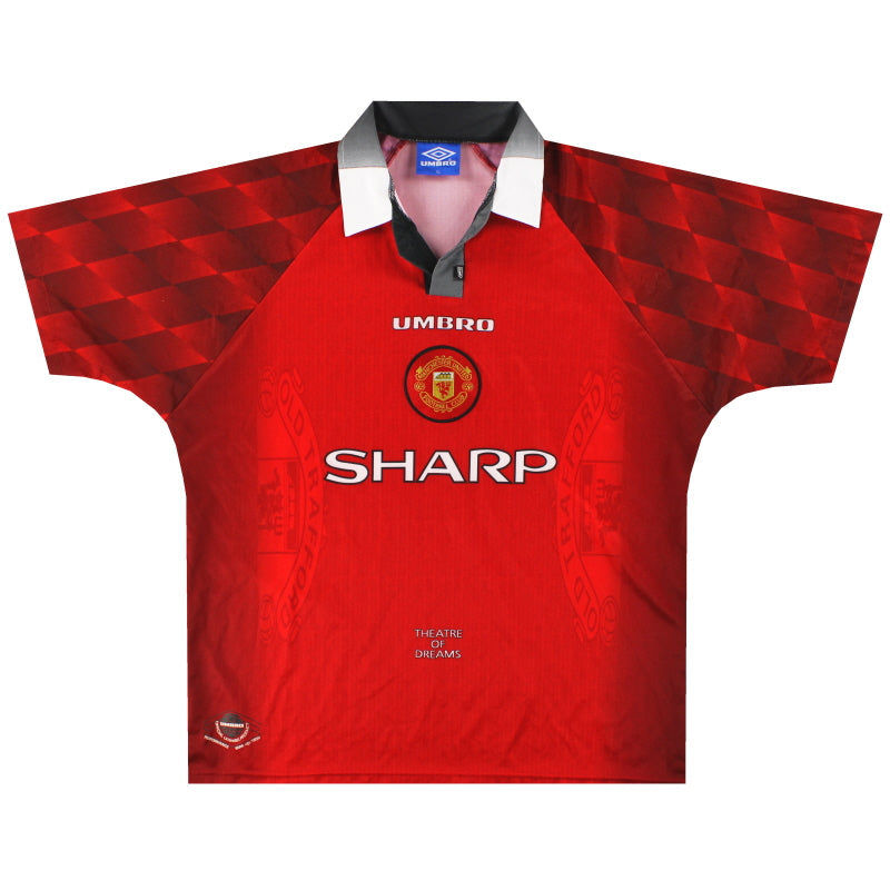 Camiseta local Umbro del Manchester United 1996-98 XL