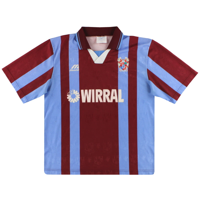 Camiseta de visitante Mizuno del Tranmere Rovers 1996-98 XL