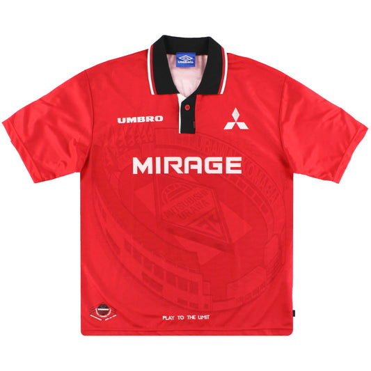 1996-98 Urawa Red Diamonds Umbro Home Shirt M