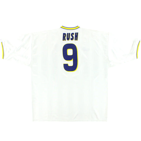 1996-98 Leeds Puma Home Shirt Rush #9 XL