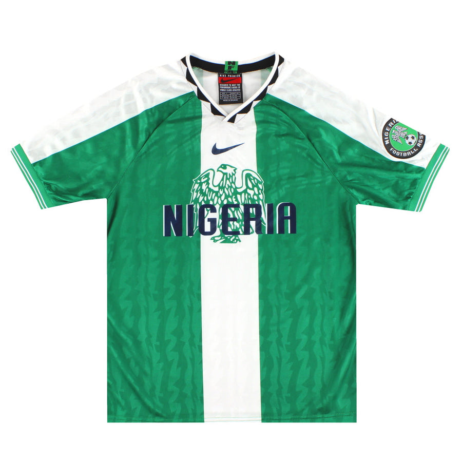 1996-98 Nigeria Nike Camiseta Local L