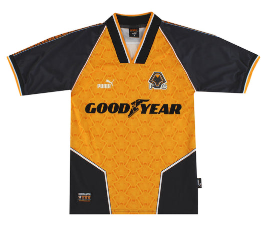 Camiseta de local Puma de los Wolves 1996-98 Talla S