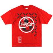 Camiseta Gráfica Coca-Cola Campeonato Europeo 1996 *Como Nueva* Talla XL