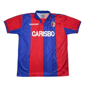 Camiseta del Bolonia de la temporada 1996/97, talla L, marca Diadora