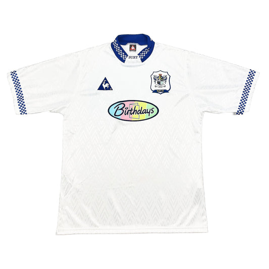 1996/97 Bury FC *Mint* Home Shirt (L) Le Coq