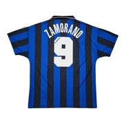 Camiseta Local Umbro del Inter de Milán 1996/97 Zamorano #9 (L)
