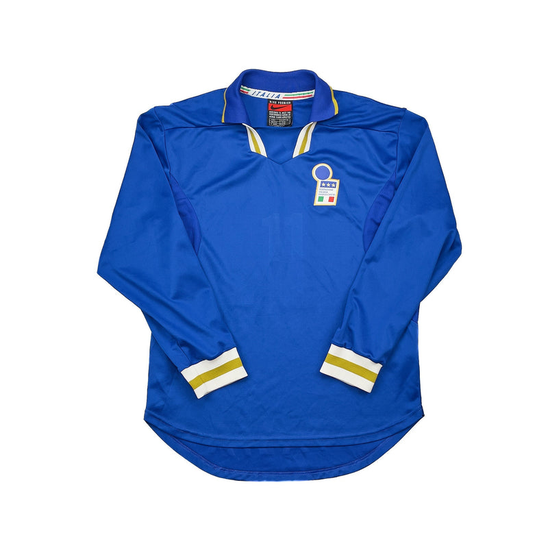 1996/97 Italy #11 L/S *Player Issue* Home Shirt (L) Nike