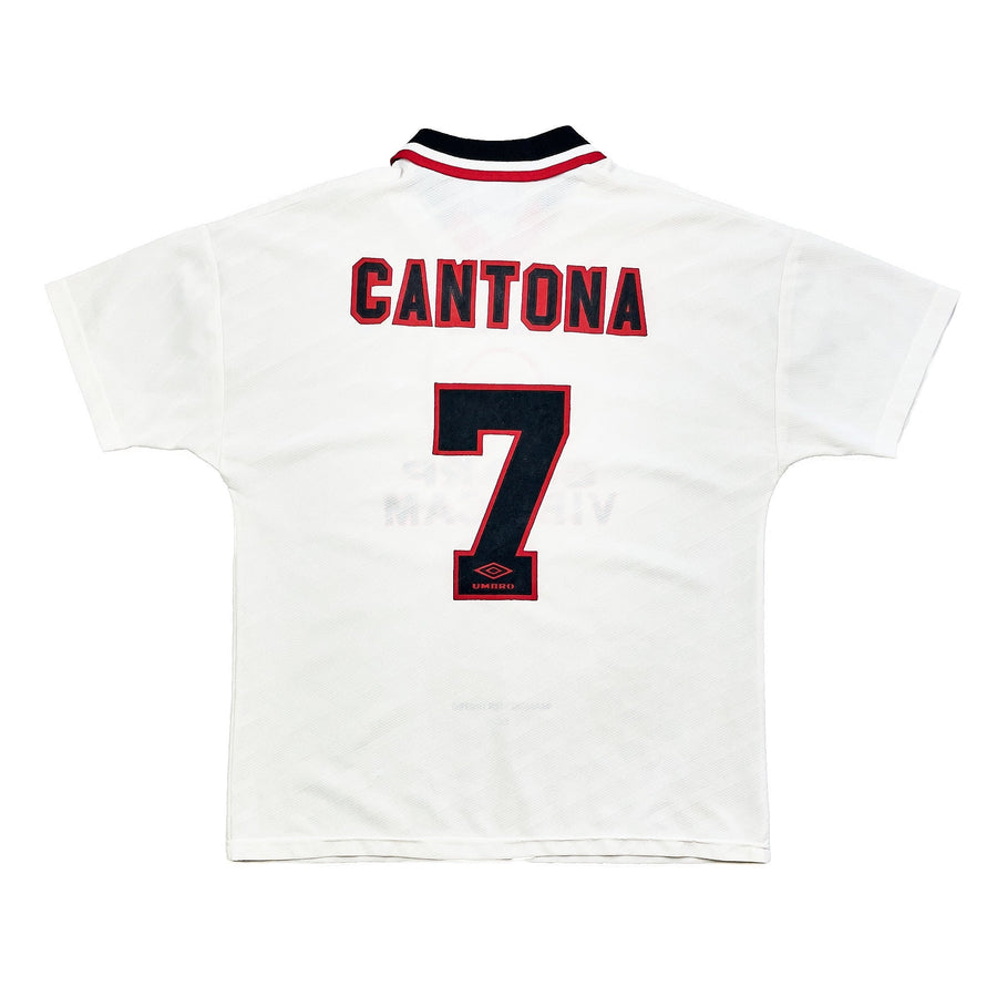 Camiseta de la segunda equipación del Manchester United 1996/97 Cantona #7 (L) Umbro